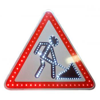 Светодиодный знак 1.25 «Дорожные работы»