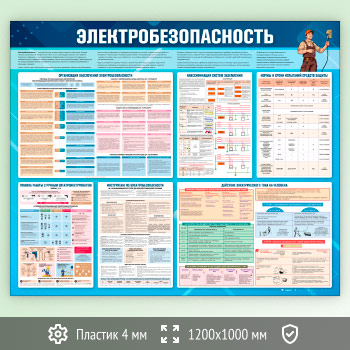 Стенд «Электробезопасность» (EB-13-ECONOMY2)