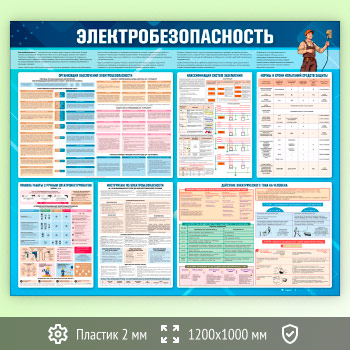 Стенд «Электробезопасность» (EB-13-ECONOMY)