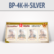 ����� ������������ ���� � 4 ��������� �4 ������� � ���� ��� (BP-4K-H-SILVER)
